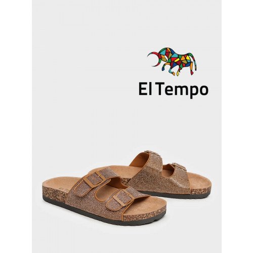 Сабо коричневые El Tempo к.кожа Женские CVS199_A-12-01_BROWN "CVS199_A-12-01_BROWN" 1