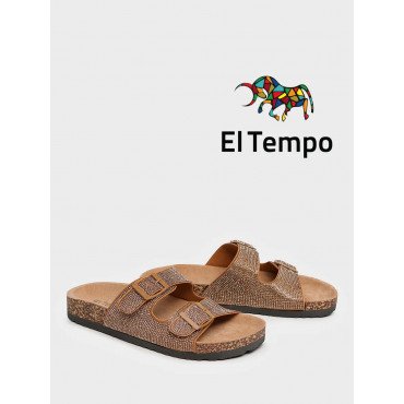 Сабо коричневые El Tempo к.кожа Женские CVS199_A-12-01_BROWN CVS199_A-12-01_BROWN