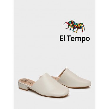 Сабо молочные El Tempo кожа натуральная Женские ZJ029_02ST-ML-V ZJ029_02ST-ML-V