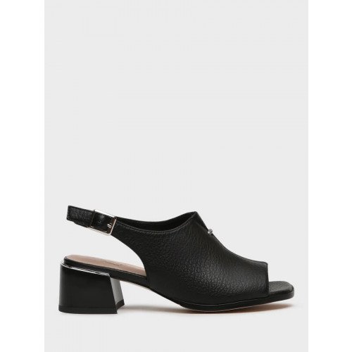 Босоножки черные El Tempo кожа натуральная Женские DI034_02SP-BL-V "DI034_02SP-BL-V" 2