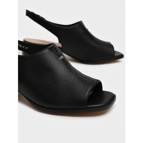 Босоножки черные El Tempo кожа натуральная Женские DI034_02SP-BL-V "DI034_02SP-BL-V" 3