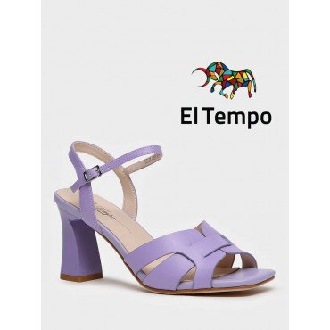 Босоножки фиолетовые El Tempo кожа натуральная Женские DZ024-03SP-VL-V DZ024-03SP-VL-V