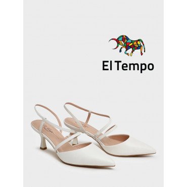 Туфли белые El Tempo кожа натуральная Женские TL066_02SK-WT "TL066_02SK-WT" 1