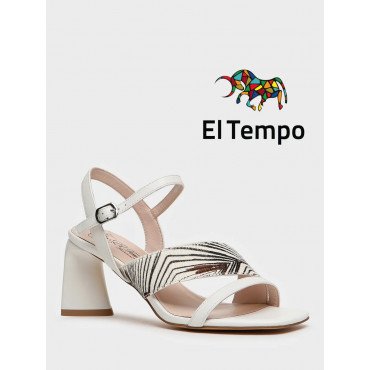 Босоножки белые El Tempo кожа натуральная Женские XJ019_01SK-WT-V XJ019_01SK-WT-V