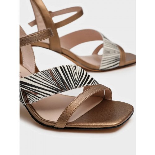 Босоножки бронзовые El Tempo кожа натуральная Женские XJ019_01SK-BZ-V "XJ019_01SK-BZ-V" 3