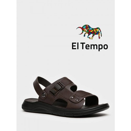 Сандалии коричневые El Tempo К.Кожа Женские YC050_02PP-BR "YC050_02PP-BR" 1