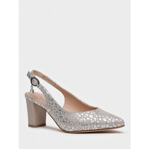 Туфли серые El Tempo кожа натуральная Женские DI033_01SP-GR-V "DI033_01SP-GR-V" 4