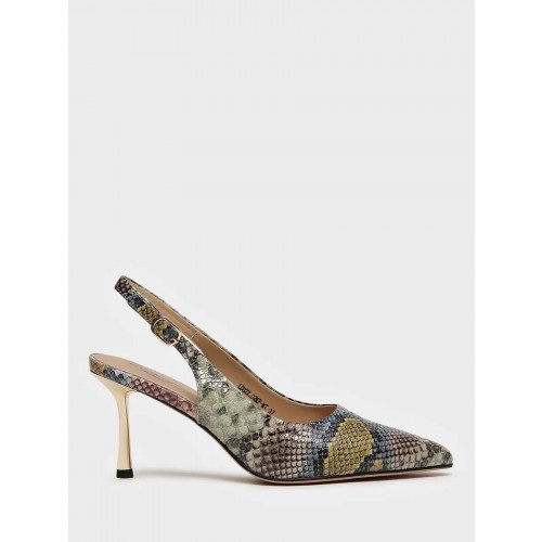 Туфли бежевые меланж El Tempo кожа натуральная Женские LD022_02KP-MT "LD022_02KP-MT" 2