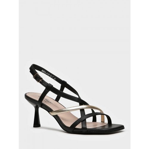 Босоножки черные El Tempo кожа натуральная Женские NN024_01SK-BL-V "NN024_01SK-BL-V" 4