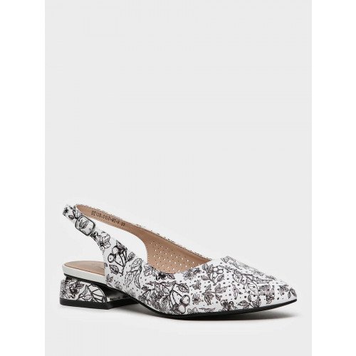 Туфли белые El Tempo кожа натуральная Женские DI128_01SP-WT-V "DI128_01SP-WT-V" 3