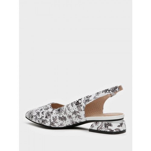 Туфли белые El Tempo кожа натуральная Женские DI128_01SP-WT-V "DI128_01SP-WT-V" 4