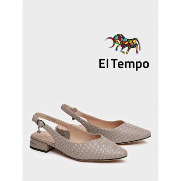 Туфли серые El Tempo кожа натуральная Женские DI048_03SP-GR-V DI048_03SP-GR-V