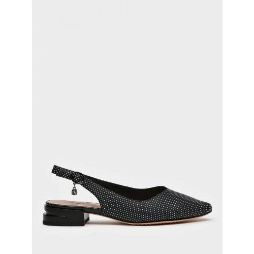 Туфли черные El Tempo кожа натуральная Женские DI048_03SP-BL-V "DI048_03SP-BL-V" 2