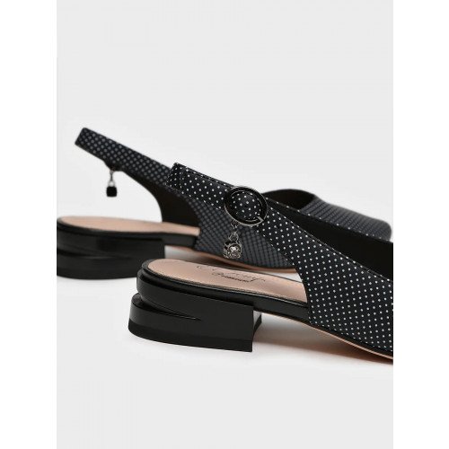 Туфли черные El Tempo кожа натуральная Женские DI048_03SP-BL-V "DI048_03SP-BL-V" 3