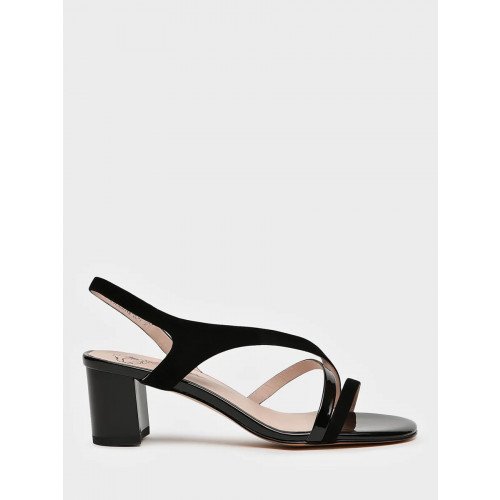 Босоножки черные El Tempo велюр натуральные Женские XJ028_01VK-BL-V "XJ028_01VK-BL-V" 3