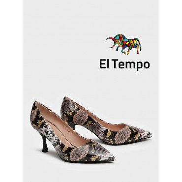 Туфли коричневые El Tempo кожа натуральная Женские TL040_01SK-BR TL040_01SK-BR