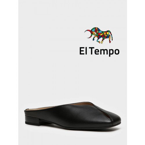 Сабо черные El Tempo кожа натуральная Женские LD021_03KP-BL "LD021_03KP-BL" 1