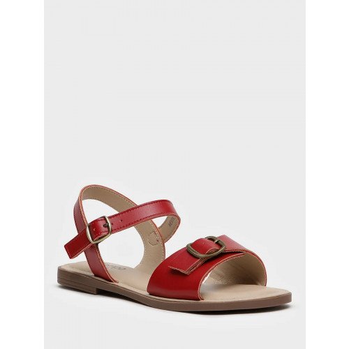 Сандалии красные El Tempo кожа натуральная Женские MD050_01_04_SP "MD050_01_04_SP" 3