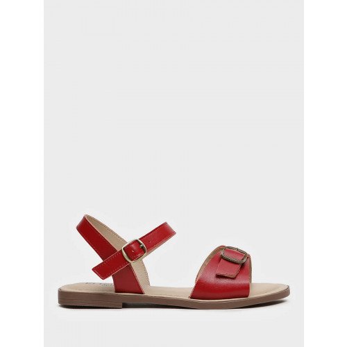 Сандалии красные El Tempo кожа натуральная Женские MD050_01_04_SP "MD050_01_04_SP" 4