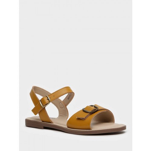 Сандалии желтые El Tempo кожа натуральная Женские MD050_01_14_SP "MD050_01_14_SP" 4