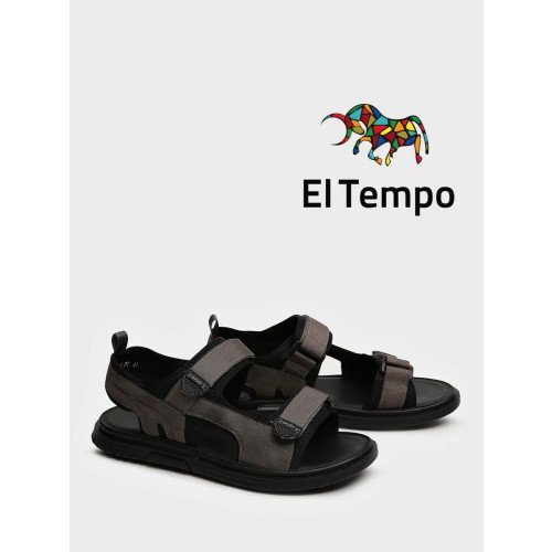 Сандалии серые El Tempo К.Кожа Мужские UC021_02_15_PT (El Tempo) "UC021_02_15_PT (El Tempo)" 1