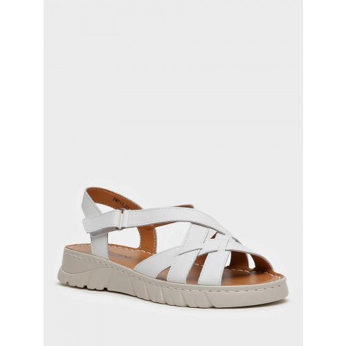 Сандалии белые El Tempo кожа натуральная Женские PM511_01_06_SP (El Tempo) "PM511_01_06_SP (El Tempo)" 4