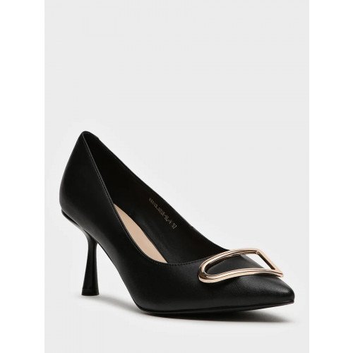 Туфли черные El Tempo кожа натуральная Женские KK053_02SK-BL-V "KK053_02SK-BL-V" 3