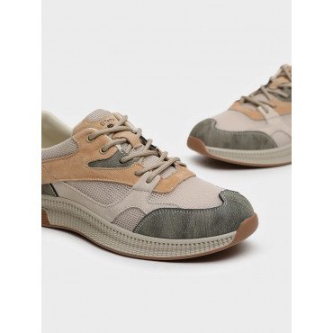 Кроссовки бежевые El Tempo Текстиль/Спилок Мужские CVS271_JRT02-2303-06_BEIGE CVS271_JRT02-2303-06_BEIGE 2