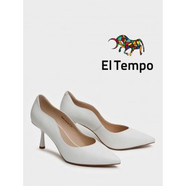 Туфли белые El Tempo кожа натуральная Женские KK053_04SK-WT-V KK053_04SK-WT-V