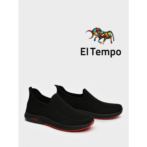 Кроссовки черные El Tempo текстиль Мужские CSV2-2_TZM-E05_BLACK "CSV2-2_TZM-E05_BLACK" 1