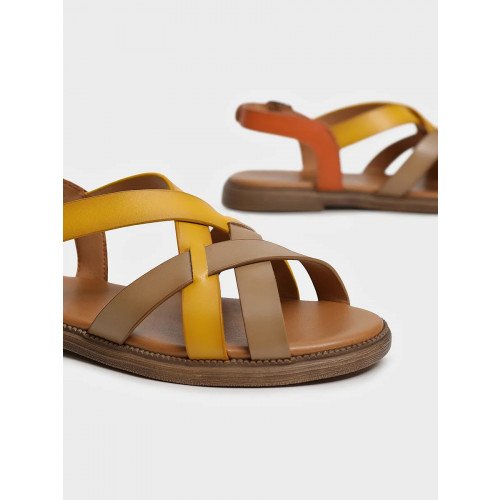 Сандалии коричневые El Tempo кожа натуральная Женские SL035_02SP-MT-V "SL035_02SP-MT-V" 3