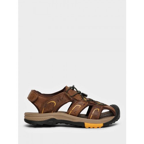 Сандалии коричневые El Tempo Кожа натуральная/текстиль Мужские CFJ2-2_7232-2_BROWN "CFJ2-2_7232-2_BROWN" 4