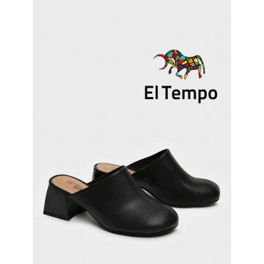 Сабо черные El Tempo кожа натуральная Женские XX071_01SU-BL-V XX071_01SU-BL-V