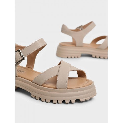 Сандалии бежевые El Tempo кожа натуральная Женские SL049_01SP-BG-V "SL049_01SP-BG-V" 2