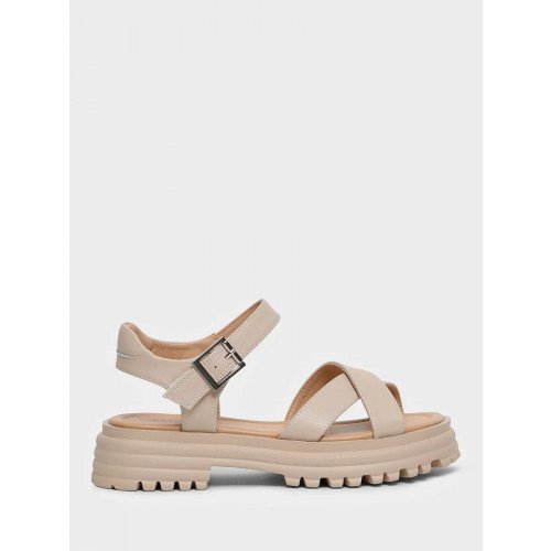 Сандалии бежевые El Tempo кожа натуральная Женские SL049_01SP-BG-V "SL049_01SP-BG-V" 3