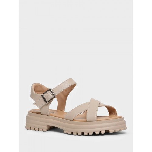 Сандалии бежевые El Tempo кожа натуральная Женские SL049_01SP-BG-V "SL049_01SP-BG-V" 4