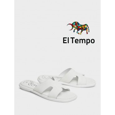 Сабо белые El Tempo кожа натуральная Женские BW028_01SP-WT-V BW028_01SP-WT-V