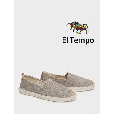 Эспадрильи серые El Tempo текстиль Мужские XB011_02TT-GR-L "XB011_02TT-GR-L" 1