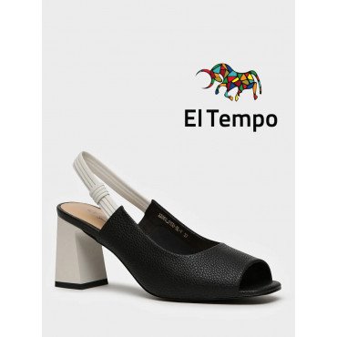 Босоножки черные El Tempo без подкладки Женские XX050_01SU-BL-V XX050_01SU-BL-V