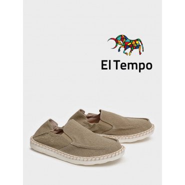 Мокасины бежевые El Tempo текстиль Мужские XB010_02TT-BG-L XB010_02TT-BG-L