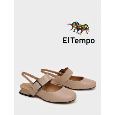 Туфли бежевые El Tempo кожа искусственная Женские XX063_02PP-BG-V XX063_02PP-BG-V