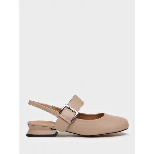 Туфли бежевые El Tempo кожа искусственная Женские XX063_02PP-BG-V "XX063_02PP-BG-V" 4