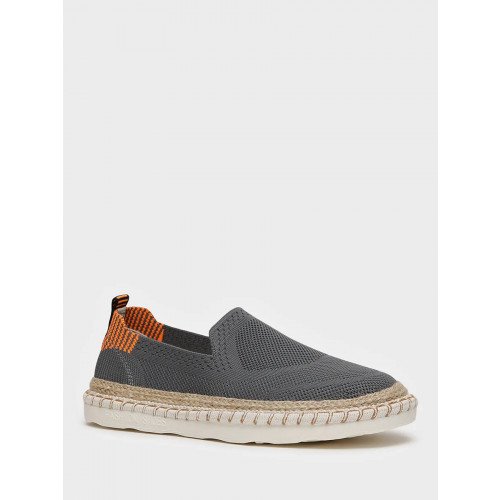 Эспадрильи серые El Tempo текстиль Мужские XB010_03TT-GR-L "XB010_03TT-GR-L" 4