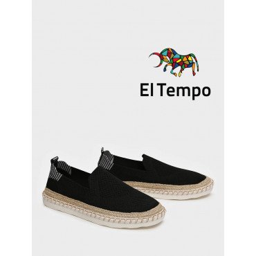 Эспадрильи черные El Tempo текстиль Мужские XB010_03TT-BL-L XB010_03TT-BL-L
