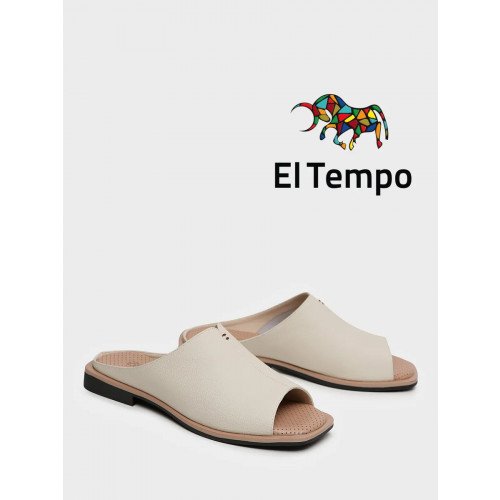 Сабо молочные El Tempo без подкладки Женские XX062_01SU-ML-V "XX062_01SU-ML-V" 1