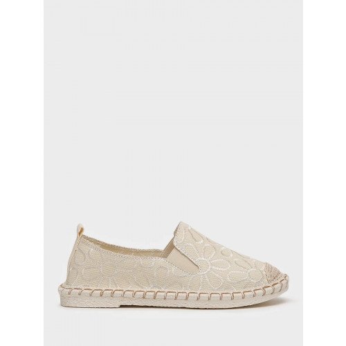 Эспадрильи бежевые El Tempo без подкладки Женские XB019_01TU-BG "XB019_01TU-BG" 3