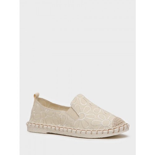 Эспадрильи бежевые El Tempo без подкладки Женские XB019_01TU-BG "XB019_01TU-BG" 4