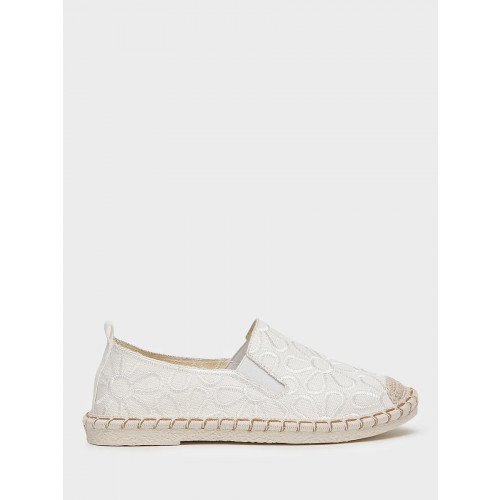 Эспадрильи белые El Tempo без подкладки Женские XB019_01TU-WT "XB019_01TU-WT" 3