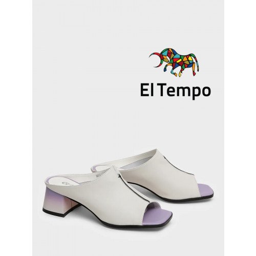 Сабо молочные El Tempo без подкладки Женские XX038_01SU-ML-V "XX038_01SU-ML-V" 2