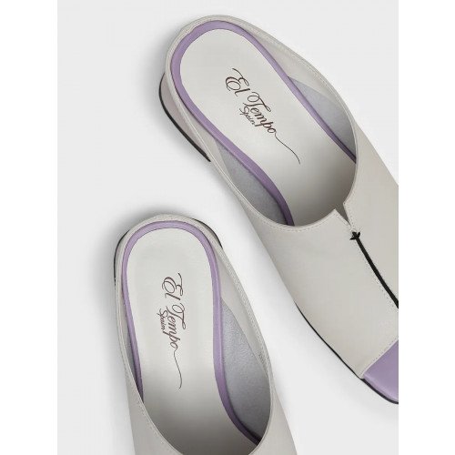 Сабо молочные El Tempo без подкладки Женские XX038_01SU-ML-V "XX038_01SU-ML-V" 3